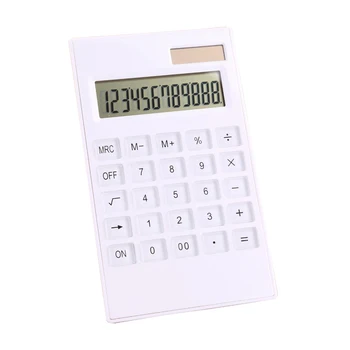 Newest Mini 12 Digital Calculator Crystal Buttons Solar Battery Dual Power Office Supplies
Newest Mini 12 Digital Calculator Crystal Buttons Solar Battery Dual Power Office Supplies