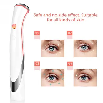 Heated Massager Device Cosmetic Instrument Eye Bag Wrinkle Removal Mini Electric Vibrating Massager Anti-wrinkle Lips Eye Care
Heated Massager Device Cosmetic Instrument Eye Bag Wrinkle Removal Mini Electric Vibrating Massager Anti-wrinkle Lips Eye Care