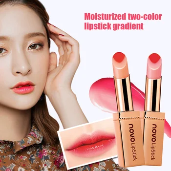 New Hot Gradient Lipstick Double Color Moisturizing Lipsticks with 2 Tone Lip Bar Long Lasting Cosmetics SMR88
New Hot Gradient Lipstick Double Color Moisturizing Lipsticks with 2 Tone Lip Bar Long Lasting Cosmetics SMR88