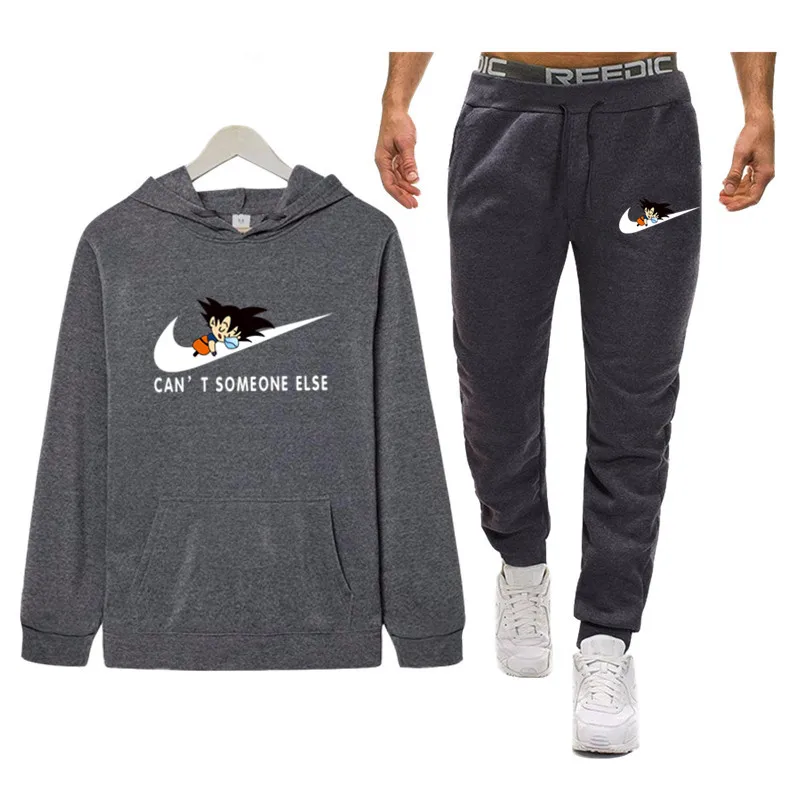 New 2019 Brand Dragon Ball Z Pocket Men's Sets Hoodies+Pants Autumn Winter Hooded Sweatshirt Sweatpants Fashion Set Hip Hop Hood
New 2019 Brand Dragon Ball Z Pocket Men's Sets Hoodies+Pants Autumn Winter Hooded Sweatshirt Sweatpants Fashion Set Hip Hop Hood