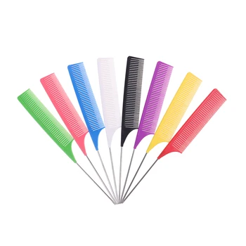 Hair Combs Metal Pin Tail Hairdressers Barbers Styling Hair Cutting Comb Tools
Hair Combs Metal Pin Tail Hairdressers Barbers Styling Hair Cutting Comb Tools