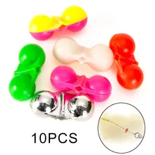 10pcs Catfish Fishing Inline Rattle Species Terminal Tackle In Line Rattles DIY Lure Hook Fish Tools 31*15*13mm
10pcs Catfish Fishing Inline Rattle Species Terminal Tackle In Line Rattles DIY Lure Hook Fish Tools 31*15*13mm
