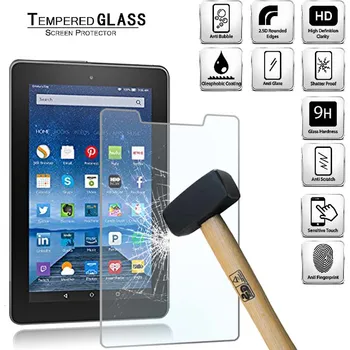 Tablet Tempered Glass Screen Protector Cover for Amazon Fire 7 (5th Gen 2015) Alexa Full Coverage HD Tempered Film
Tablet Tempered Glass Screen Protector Cover for Amazon Fire 7 (5th Gen 2015) Alexa Full Coverage HD Tempered Film
