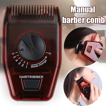 Hot Manual Hair Trimmer Mini Hairdressing Comb Adjustable Thinning Hair Combs Multifunctional Portable Hair Cutting Machine t6 
Hot Manual Hair Trimmer Mini Hairdressing Comb Adjustable Thinning Hair Combs Multifunctional Portable Hair Cutting Machine t6