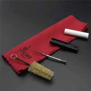 5-in-1 Saxophone Cleaning Kit Screwdriver + Reed Case + Cleaning Cloth + Brush +Cork Grease for Flute Clarinet Accessories
5-in-1 Saxophone Cleaning Kit Screwdriver + Reed Case + Cleaning Cloth + Brush +Cork Grease for Flute Clarinet Accessories