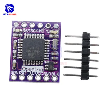 diymore Openlog Serial Data Logger Open Source Data Recorder ATmega328 Module Supports Micro SD DC 3.3 -12V 6 Pin
diymore Openlog Serial Data Logger Open Source Data Recorder ATmega328 Module Supports Micro SD DC 3.3 -12V 6 Pin