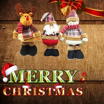2020 Happy New Year Christmas Ornaments DIY Xmas Gift Santa Claus Snowman Tree Pendant Doll Hang Decorations for Home Noel Natal 
2020 Happy New Year Christmas Ornaments DIY Xmas Gift Santa Claus Snowman Tree Pendant Doll Hang Decorations for Home Noel Natal