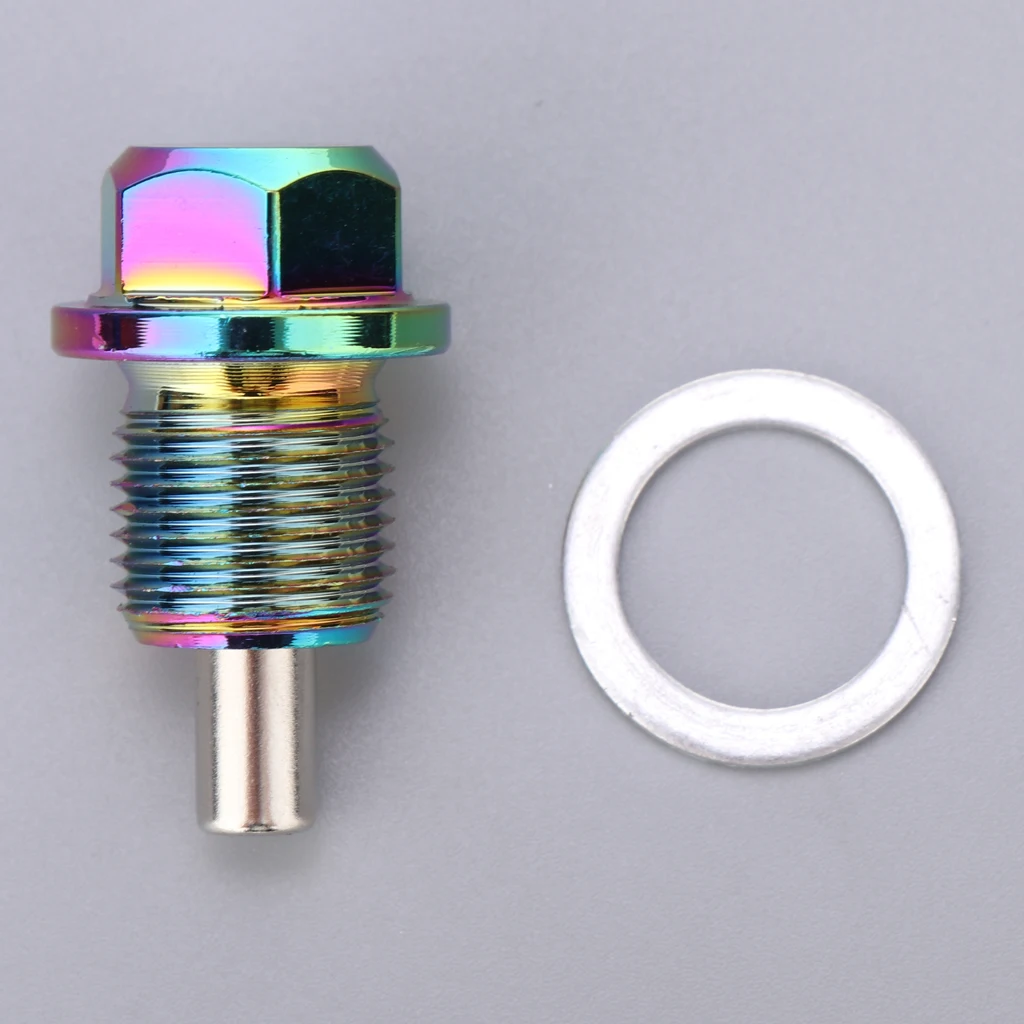 Oil Drain Plug - Engine Oil Pan Protection Plug with Anti-Leak & Anti-Vibration Function - Install Faster, Re-usable Oil Drain Plug - Engine Oil Pan Protection Plug with Anti-Leak & Anti-Vibration Function - Install Faster, Re-usable