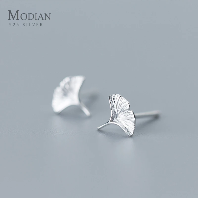 Modian Genuine 925 Sterling Silver Plant Flower Tiny Stud Earrings For Women Vintage Cute Sterling Silver Fashion Fine Jewelry 
Modian Genuine 925 Sterling Silver Plant Flower Tiny Stud Earrings For Women Vintage Cute Sterling Silver Fashion Fine Jewelry
