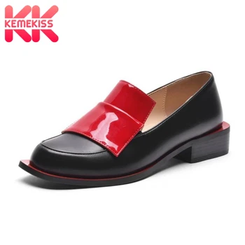 KemeKiss Women Pumps Shoes Fashion Round Toe Genuine Leather Shoes Women Mature Style Slip On Office Work Footwear Size 34-39
KemeKiss Women Pumps Shoes Fashion Round Toe Genuine Leather Shoes Women Mature Style Slip On Office Work Footwear Size 34-39