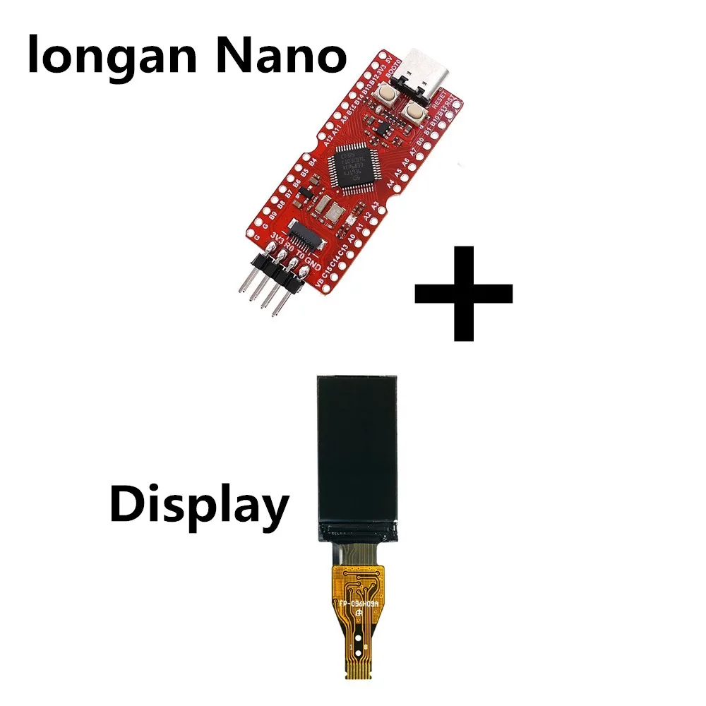 Longan Nano RISC-V GD32VF103CBT6 MCU Development Board 0.96 inch TFT HD IPS display 80*160
Longan Nano RISC-V GD32VF103CBT6 MCU Development Board 0.96 inch TFT HD IPS display 80*160