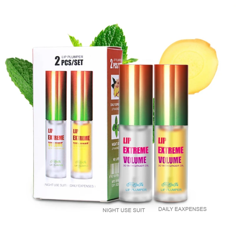 Lip Oil Set Collagen Lip Plumping Gloss Moisturizer Repair Lip Extreme Volume Essence Lips Enhancer Cosmetics Set Lip Oil-
Lip Oil Set Collagen Lip Plumping Gloss Moisturizer Repair Lip Extreme Volume Essence Lips Enhancer Cosmetics Set Lip Oil-