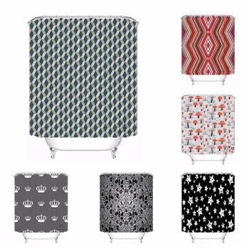 Bath Curtain For Bathroom Custom Ray Square Pattern Abstract Home Decor Shower Curtain Waterproof Fabric Hooks #180417-01-18
Bath Curtain For Bathroom Custom Ray Square Pattern Abstract Home Decor Shower Curtain Waterproof Fabric Hooks #180417-01-18