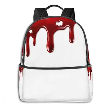 Backpack Women Fashion Shoulder Bag Dripping Blood School Bag For Teenage Girl Boy Children Backpacks Travel Bag 
Backpack Women Fashion Shoulder Bag Dripping Blood School Bag For Teenage Girl Boy Children Backpacks Travel Bag