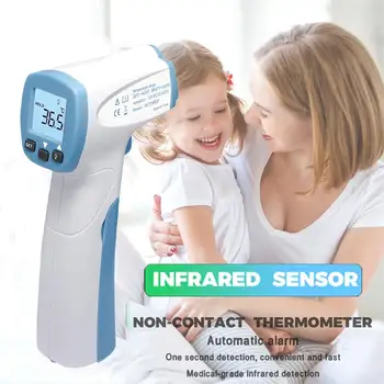 Infrared Thermometer LCD Digital Non-contact IR Infrared Thermometer Forehead Body Temperature Meter тест на коронавирус #2M05
Infrared Thermometer LCD Digital Non-contact IR Infrared Thermometer Forehead Body Temperature Meter тест на коронавирус #2M05