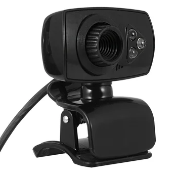 USB Web Camera 480P Computer Camera Webcams with 3 Light USB2.0 Webcam Camera with Mic Clip-on for Computer PC Laptop (Black)
USB Web Camera 480P Computer Camera Webcams with 3 Light USB2.0 Webcam Camera with Mic Clip-on for Computer PC Laptop (Black)