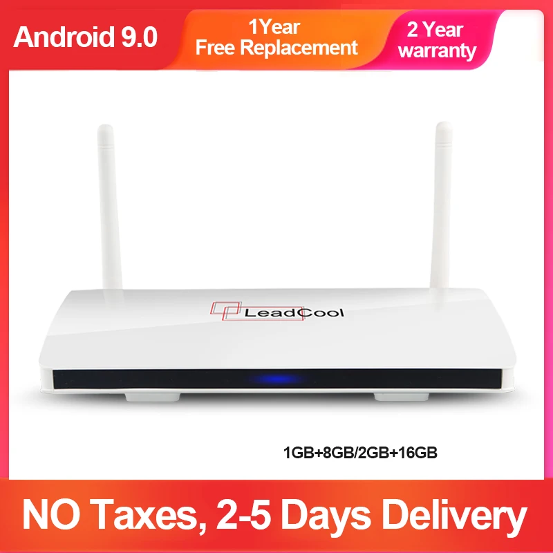 Leadcool 4K TV Box Android 9.0 1G8G/2G16G Amlogic S905W Quad-Core Full HD 1080P 2.4G Wifi 4K Media Player Smart TV BOX Leadcool
Leadcool 4K TV Box Android 9.0 1G8G/2G16G Amlogic S905W Quad-Core Full HD 1080P 2.4G Wifi 4K Media Player Smart TV BOX Leadcool