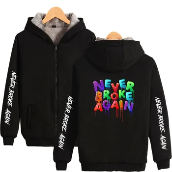 YoungBoy Never Broke Again men/women hoodies zipper Hot Plus Velvet Fashion Thicken Zipper Hoodies Sweatshirt Hip hop Streetwear
YoungBoy Never Broke Again men/women hoodies zipper Hot Plus Velvet Fashion Thicken Zipper Hoodies Sweatshirt Hip hop Streetwear