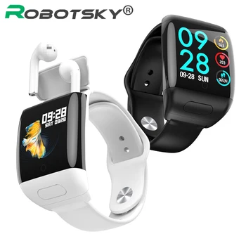 2 in 1 G36 Smart Watch Sports Watch Earbuds Call Heart Rate Blood Pressure Monitor Smart-watch 5.0 Bluetooth wireless Earphone
2 in 1 G36 Smart Watch Sports Watch Earbuds Call Heart Rate Blood Pressure Monitor Smart-watch 5.0 Bluetooth wireless Earphone