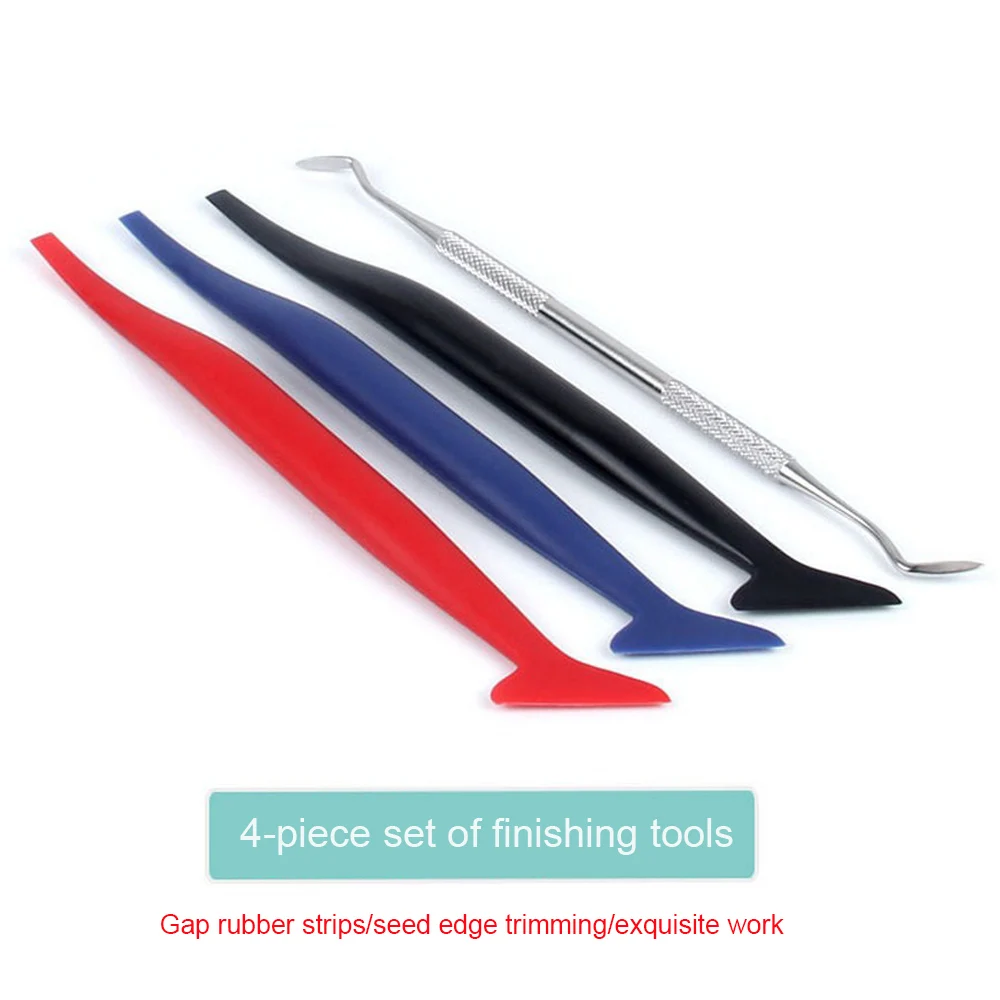 Car Film Tool Trimming 4-Piece Set of Gap Rubber Strip Processing Automobile Color Changing Film Edge Trimmer Edge Scraper
Car Film Tool Trimming 4-Piece Set of Gap Rubber Strip Processing Automobile Color Changing Film Edge Trimmer Edge Scraper