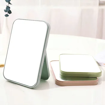 HD Desktop Simple Makeup Mirror Dressing Table Mirror Square Princess Mirror Folding Portable Mirror
HD Desktop Simple Makeup Mirror Dressing Table Mirror Square Princess Mirror Folding Portable Mirror