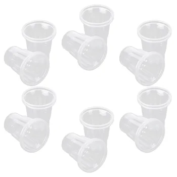 100 Pcs Dessert Cups Plastic Without Lid Milk Shake Holder for Home 
100 Pcs Dessert Cups Plastic Without Lid Milk Shake Holder for Home