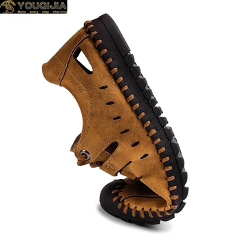 YOUQIJIA New Mens Casual Luxury Shoes Genuine Leather Spring Shoes Beach Men Casual Shoes Outdoor Hole for Man Plus Size 38-48
YOUQIJIA New Mens Casual Luxury Shoes Genuine Leather Spring Shoes Beach Men Casual Shoes Outdoor Hole for Man Plus Size 38-48