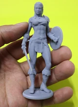 1/24 75mm 1/18 100mm 10cm Resin Model Kits Beautiful Girl Gladiator Figure Unpainted No Color Unassembled RW-025
1/24 75mm 1/18 100mm 10cm Resin Model Kits Beautiful Girl Gladiator Figure Unpainted No Color Unassembled RW-025