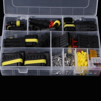 240 Pcs Superseal AMP/Tyco Waterproof 12V Electrical Connectors Kit 1/2/3/4/5/6 Way Pin
240 Pcs Superseal AMP/Tyco Waterproof 12V Electrical Connectors Kit 1/2/3/4/5/6 Way Pin