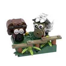MOC Peace World Animal Friendly Ideas Toy Mini Sheep Cartoon Animal Building Blocks Bricks Kid Modular Model Childre Toy Gift
MOC Peace World Animal Friendly Ideas Toy Mini Sheep Cartoon Animal Building Blocks Bricks Kid Modular Model Childre Toy Gift