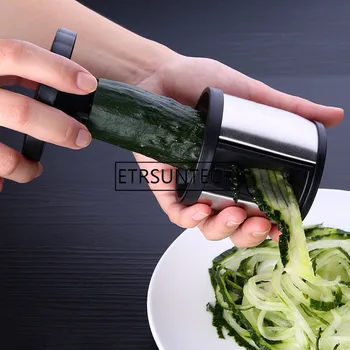 80pcs Handheld Carrot Cucumber Grater Gadgets Stainless Steel Spaghetti Spiralizer Slicer Easy Spiral Zucchini Noodle Grater 
80pcs Handheld Carrot Cucumber Grater Gadgets Stainless Steel Spaghetti Spiralizer Slicer Easy Spiral Zucchini Noodle Grater