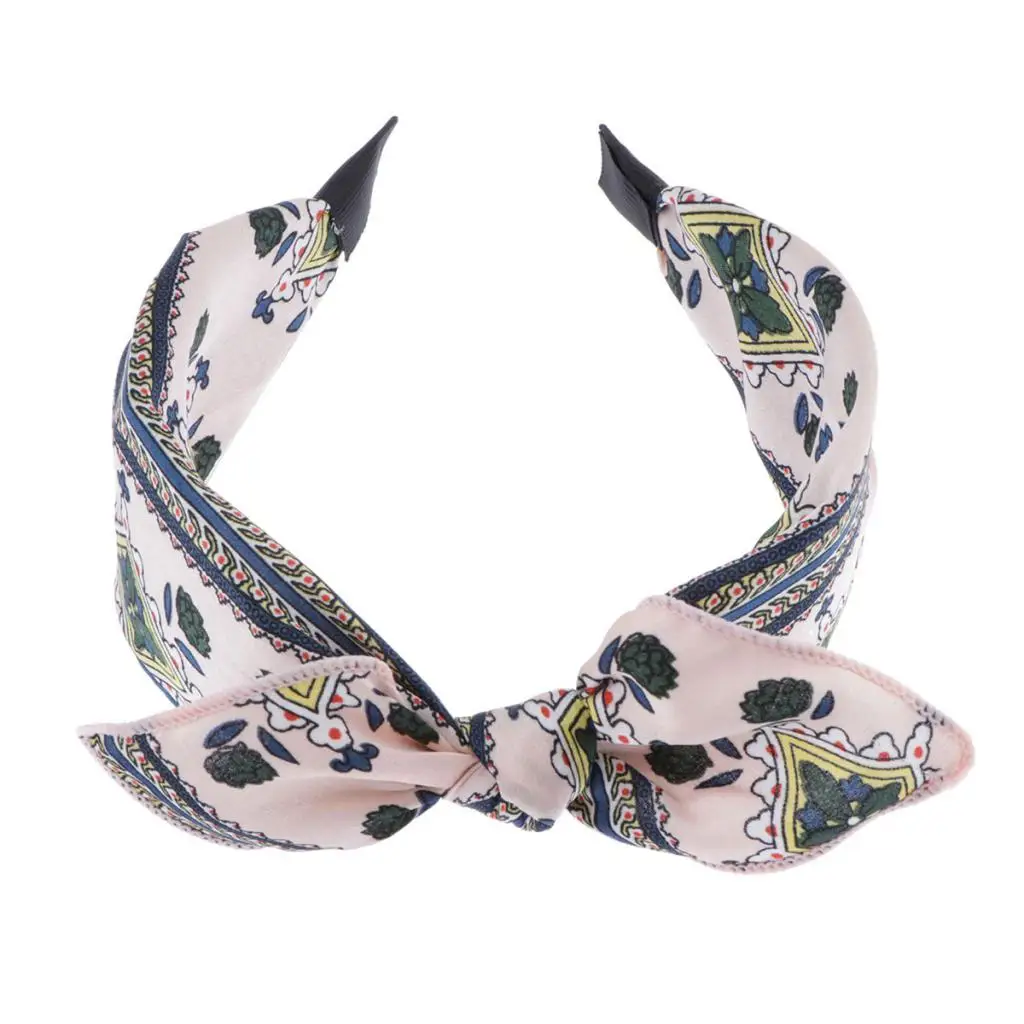 Paisley Boho Bow Headbands for Women Girls Bowknot Vintage Paisley Bandana Hairband Cute Floral Elastic Head Wrap 5 Color Paisley Boho Bow Headbands for Women Girls Bowknot Vintage Paisley Bandana Hairband Cute Floral Elastic Head Wrap 5 Color