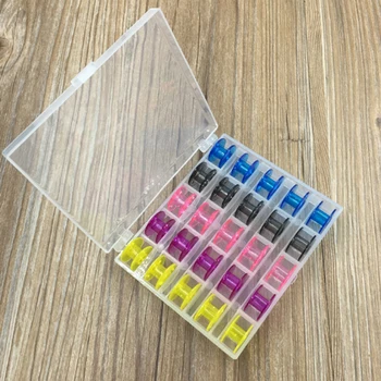 Sewing Machine Spools Box Bobbins Empty Bobbins Sewing Machine Plastic Storage Box For Home Sewing Accessories Tools P95
Sewing Machine Spools Box Bobbins Empty Bobbins Sewing Machine Plastic Storage Box For Home Sewing Accessories Tools P95