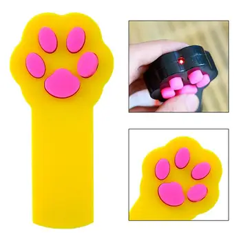Footprint Laser Funny Cat Stick LED Infrared Electronic Cat Toy Creative Pet Training Crazy Chase Funny Pens for Cat
Footprint Laser Funny Cat Stick LED Infrared Electronic Cat Toy Creative Pet Training Crazy Chase Funny Pens for Cat
