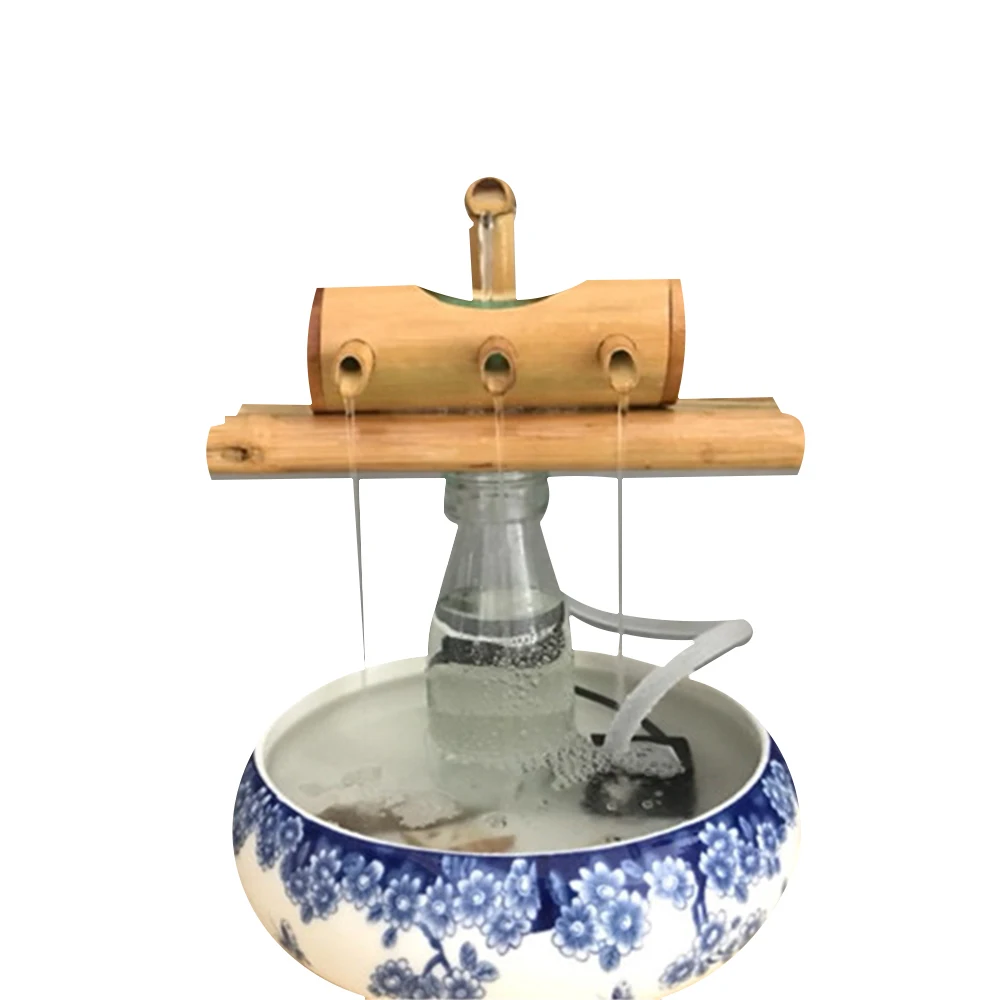 Bamboo Aquarium Water Recycling Feng Shui Decoration Tube Water Fountain Stone Trough Filter Office Desktop Furnishings
Bamboo Aquarium Water Recycling Feng Shui Decoration Tube Water Fountain Stone Trough Filter Office Desktop Furnishings