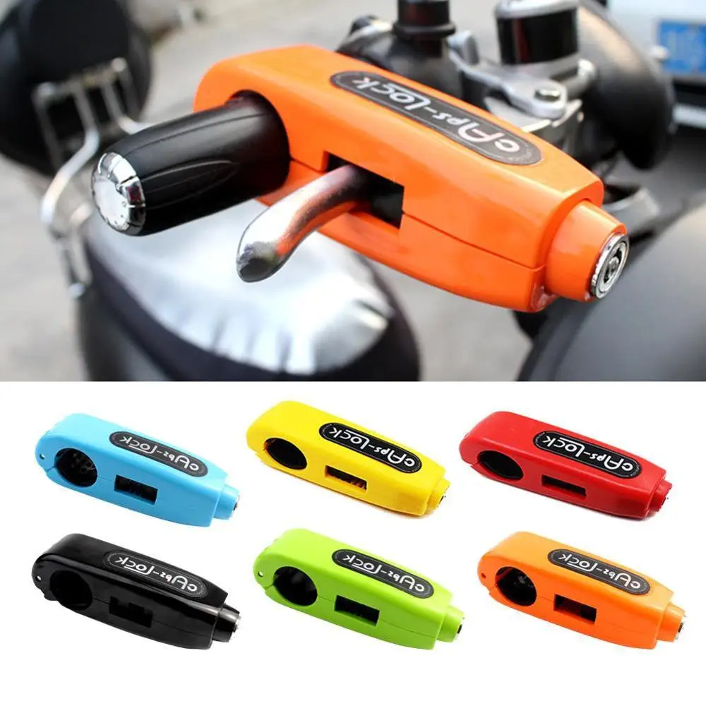 Universal Motorcycle Lock Scooter Handlebar Safety Lock Brake Throttle Grip Anti Theft Protection Security Locks High Quality
Universal Motorcycle Lock Scooter Handlebar Safety Lock Brake Throttle Grip Anti Theft Protection Security Locks High Quality