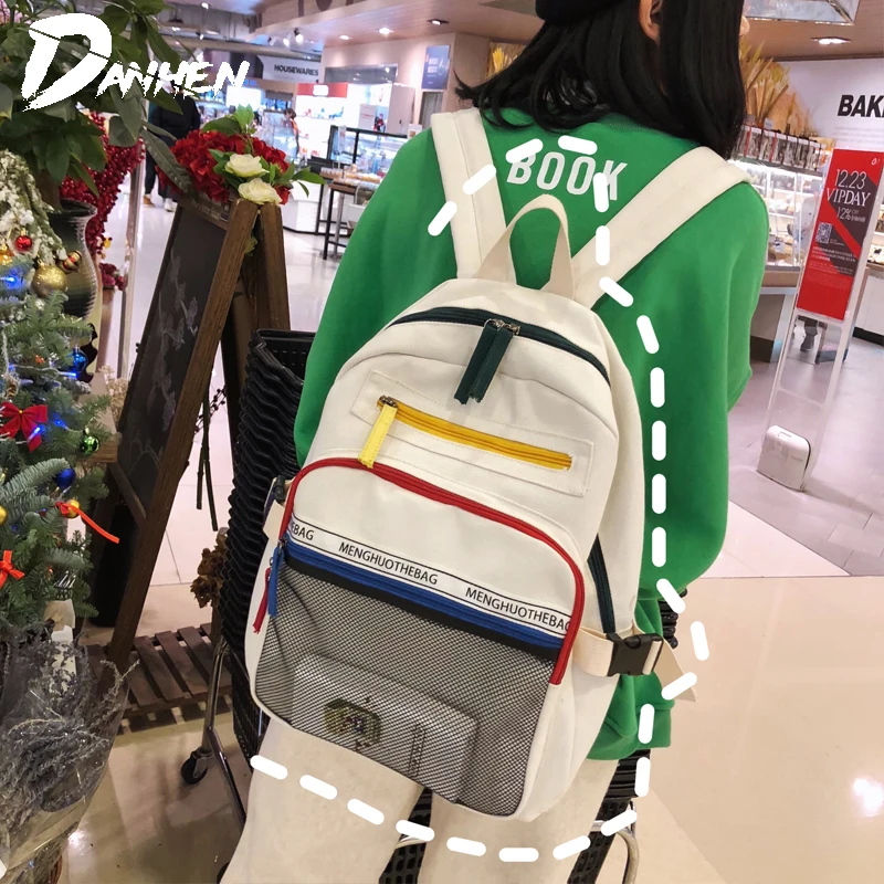 Casual Backpacks for Teenagers Girls Soft Shoulder School Bags Large Capacity Female Backpack Multipocket mochila feminina
Casual Backpacks for Teenagers Girls Soft Shoulder School Bags Large Capacity Female Backpack Multipocket mochila feminina