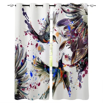 Multi-size Hummingbirdpainting Pattern Window Curtains Polyester Fabric Living Room Curtain Home Decor
Multi-size Hummingbirdpainting Pattern Window Curtains Polyester Fabric Living Room Curtain Home Decor
