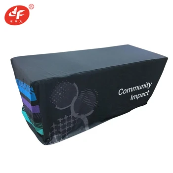4ft Custom Logo Dye Sublimation Fitted Fabric Table Cloth Table Cover For Trade Show Display Counter
4ft Custom Logo Dye Sublimation Fitted Fabric Table Cloth Table Cover For Trade Show Display Counter