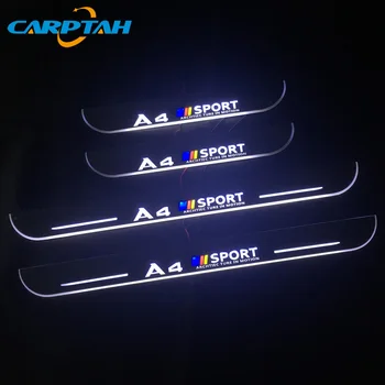 CARPTAH Moving LED Car Light Door Sill Scuff Plate Pathway Dynamic Streamer Welcome Lamp For Audi A4 B9 S4 RS4 2013 2014 2015
CARPTAH Moving LED Car Light Door Sill Scuff Plate Pathway Dynamic Streamer Welcome Lamp For Audi A4 B9 S4 RS4 2013 2014 2015