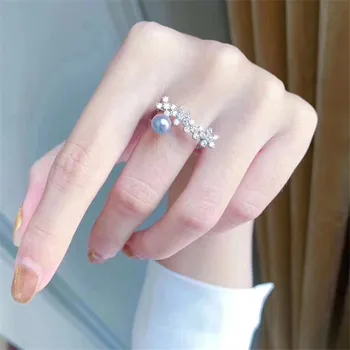 Luxury Pearl Rings Settings S925 Sterling Silver Pearl Rings Findings Women DIY Handmade Rings Accessory Components No Pearl
Luxury Pearl Rings Settings S925 Sterling Silver Pearl Rings Findings Women DIY Handmade Rings Accessory Components No Pearl