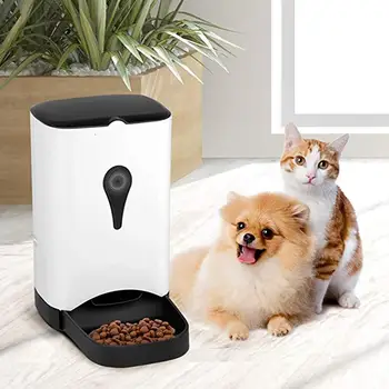 Intelligent Monitoring Automatic Feeding Machine with Camera for Pets Dogs Cats
Intelligent Monitoring Automatic Feeding Machine with Camera for Pets Dogs Cats
