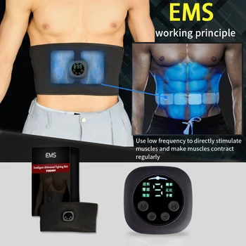 Newest Abdominal Muscle Trainer Rechargable Wireless EMS Electric Exerciser Machine Deep Muscle Trainer Exerciser
Newest Abdominal Muscle Trainer Rechargable Wireless EMS Electric Exerciser Machine Deep Muscle Trainer Exerciser