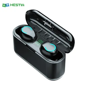 F9-13 2000MAH TWS 5.0 Digital Display Touch Bluetooth Earphone HD Call Waterproof Earbuds In Ear Earpieces for Mobile Charging
F9-13 2000MAH TWS 5.0 Digital Display Touch Bluetooth Earphone HD Call Waterproof Earbuds In Ear Earpieces for Mobile Charging