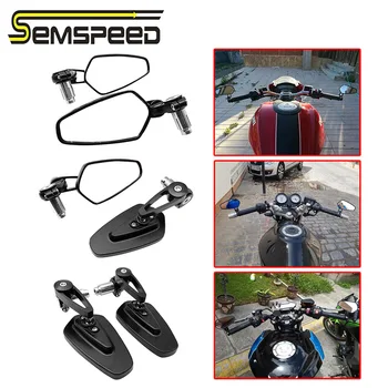 Universal Motorcycle CNC 7/8" 22mm Bar End Side Rearview Mirror Motorbike Bike Handlebar Rear View Mirrors For R1 R3 R6 MT-07 09
Universal Motorcycle CNC 7/8" 22mm Bar End Side Rearview Mirror Motorbike Bike Handlebar Rear View Mirrors For R1 R3 R6 MT-07 09