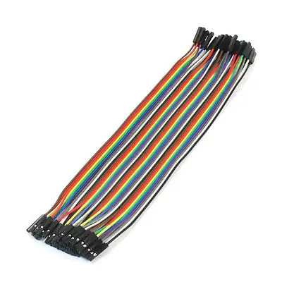 Breadboard Testing Jumper Wire Colorful 20cm 2.54mm 1P-1P 40Pin
Breadboard Testing Jumper Wire Colorful 20cm 2.54mm 1P-1P 40Pin