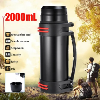 2L Thermal Gift Sports Flask Insulated Portable Travel Outdoor Container Mug Stainless Steel Water Bottle Large Capacity Camping
2L Thermal Gift Sports Flask Insulated Portable Travel Outdoor Container Mug Stainless Steel Water Bottle Large Capacity Camping