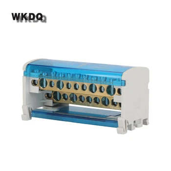 WKH211 Din Rail Terminal Blocks Modular Screw Connection Power Distribution Block Box Universal Electric Wire Junction Box
WKH211 Din Rail Terminal Blocks Modular Screw Connection Power Distribution Block Box Universal Electric Wire Junction Box