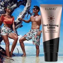 

Tanning Cream Prevent Sunburn Accelerated Tanning UV Protection Anti-Oxidation Moisturizing Mild Not Irritating Body Care 125ml