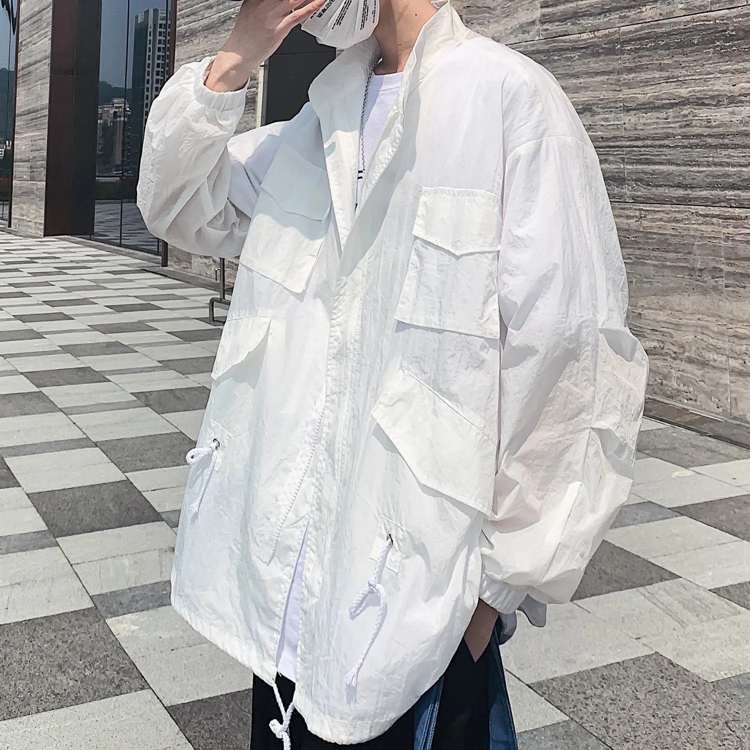 Summer Thin Jackets Oversize 5XL-M Sun Protection Jacket for Men High Quality Lightweight Quick Dry Anti UV Jacket
Summer Thin Jackets Oversize 5XL-M Sun Protection Jacket for Men High Quality Lightweight Quick Dry Anti UV Jacket